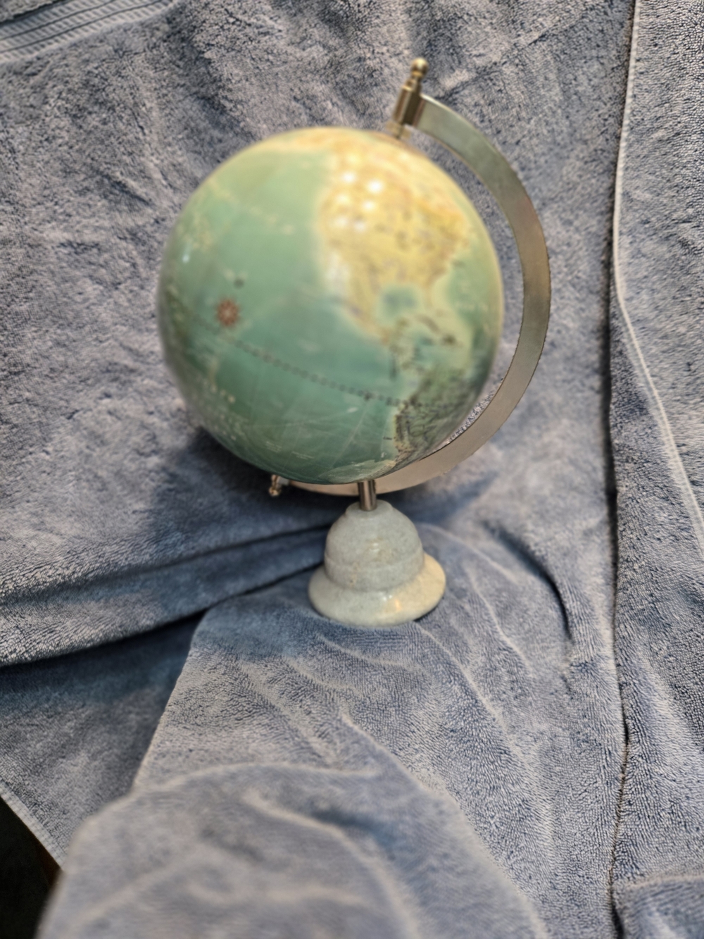 Replogle Decorative Tabletop Globe With Marble Base